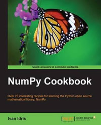 Numpy Cookbook - Ivan Idris
