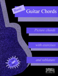 Basic Guitar Chords : Picture Chords with Exercises and Tablature - Tina Tomlins