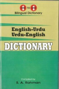 One-to-one dictionary : English-Urdu & Urdu-English dictionary - S. A. Rahman