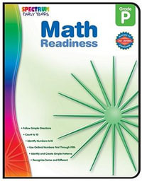 Math Readiness, Grade Pk : Spectrum Early Years - Spectrum