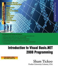 Introduction to Visual Basic.Net 2008 Programming - Prof Sham Tickoo Purdue Univ