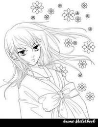 Anime Sketchbook: 151 Blank Sketch by Supplies, Anime ART