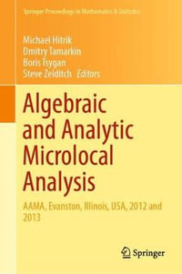 Algebraic and Analytic Microlocal Analysis : AAMA, Evanston, Illinois, USA, 2012 and 2013 - Boris Tsygan