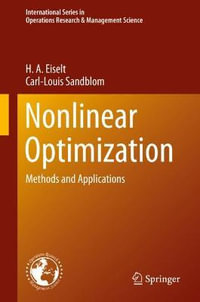 Nonlinear Optimization : Methods and Applications - Carl-Louis Sandblom