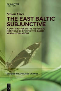 The East Baltic Subjunctive : Issn - Simon Fries