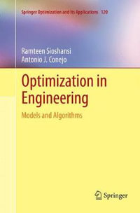 Optimization in Engineering : Models and Algorithms - Antonio J. Conejo