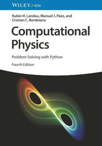 Computational Physics : Problem Solving with Python - Rubin H. Landau