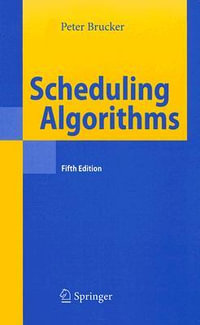 Scheduling Algorithms - Peter Brucker