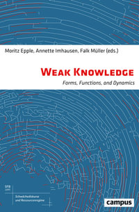 Weak Knowledge : Forms, Functions, and Dynamics - Moritz Epple