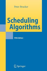 Scheduling Algorithms - Peter Brucker