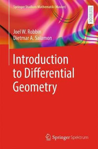 Introduction to Differential Geometry : Springer Studium Mathematik (Master) - Dietmar A. Salamon