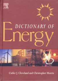 Dictionary of Energy : (South Asia Edition) - Cutler J. Cleveland