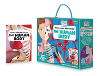The Human Body : Puzzle and Book : 200 Pieces and 10 Special Pieces - Matteo Gaule