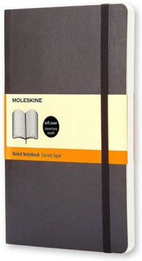 Moleskine Classic : Pocket Notebook, Ruled, Black : Soft Cover - Moleskine