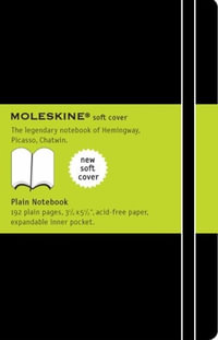 Moleskine Classic : Pocket Notebook, Plain, Black : Soft Cover - Moleskine