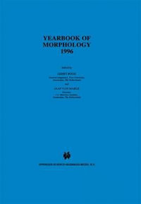 Yearbook of Morphology 1996 : Yearbook of Morphology - G.E. Booij