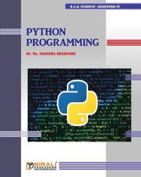 Python Programming - Dr. Ms. Manisha Bharambe