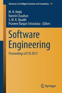 Software Engineering : Proceedings of CSI 2015 - M. N. Hoda