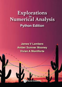 EXPLORAT NUMER ANAL (PYTHON ED) : Python Edition - LAMBERS JAMES V
