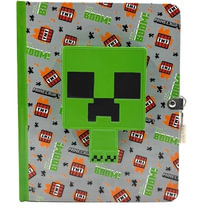 Minecraft Creeper Squishy Lock & Key Diary : Minecraft - Insight Editions