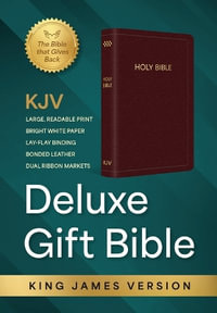 Holy Bible : King James Version Bible, Burgundy, Bonded Leather, Thumb Indexed, Deluxe Gift Bible - Global Publishing Partners