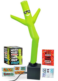 Wacky Waving Inflatable Tube Guy Deluxe Edition : Includes USB Cable and Vinyl Stickers - Conor Riordan