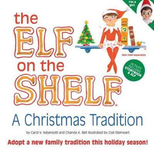 The Elf on the Shelf (girl elf w/ light skin), (includes girl scout elf ...