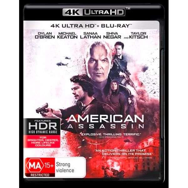 American Assassin (4K UHD / Blu-ray) by Dylan O'Brien | 9398700028709 |  Booktopia