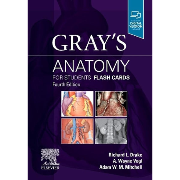 Gray S Anatomy For Students Flash Cards 4th Edition By A Wayne Vogl 9780323639170 Booktopia