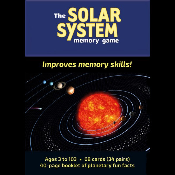 THE SOLAR SYSTEM MEMORY GAME by POMEGRANATE KIDS 