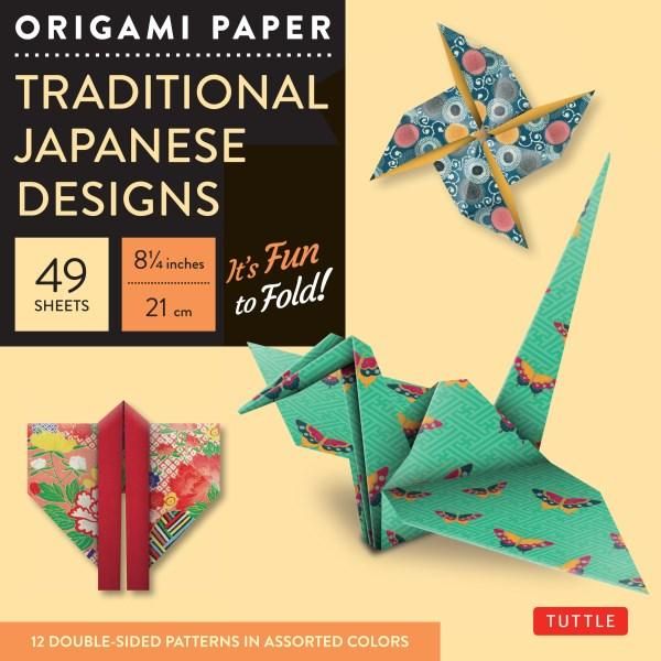 Origami Paper in a Box - Japanese Patterns: 192 Sheets of Tuttle