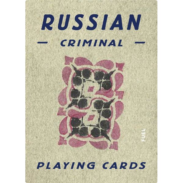 Russian Criminal Playing Cards Deck of 54 Playing Cards