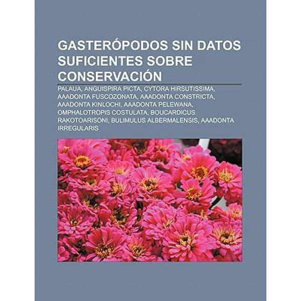 Gaster Podos Sin Datos Suficientes Sobre Conservaci N Palaua Anguispira Picta Cytora Hirsutissima adonta Fuscozonata adonta Constricta By Fuente Wikipedia Booktopia
