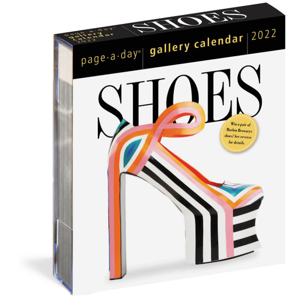 Page A Day Calendar 2022 Shoes Page-A-Day® Gallery - 2022 Desk Calendar By Workman Publishing |  9781523513536 | Booktopia