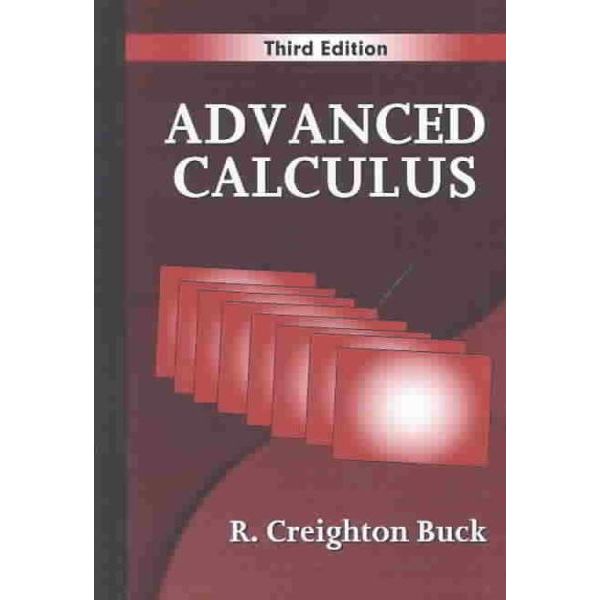 Advanced Calculus by Creighton Buck | 9781577663027 | Booktopia