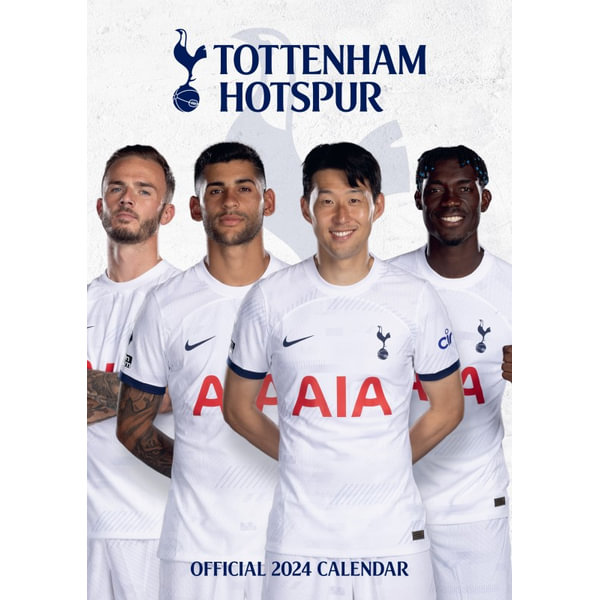 Tottenham Hotspur FC - 2024 Wall Calendar by Danilo Promotions