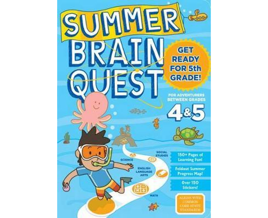 Summer Brain Quest: Between Grades 4 & 5 - 9780761189206 Summer Brain Quest: Between Grades 4 & 5 - 9780761189206 - 9780761189206