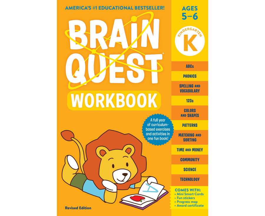 Brain Quest Workbook: Kindergarten Revised Edition - 9781523517343 Brain Quest Workbook: Kindergarten Revised Edition - 9781523517343 - 9781523517343