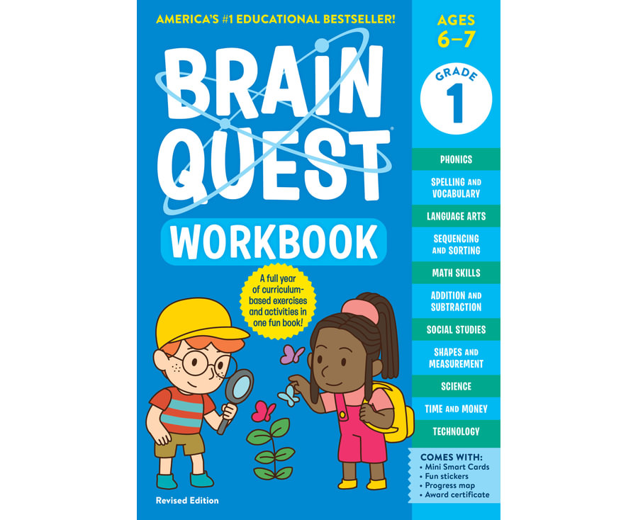Brain Quest Workbook: 1st Grade Revised Edition - 9781523517350 Brain Quest Workbook: 1st Grade Revised Edition - 9781523517350 - 9781523517350