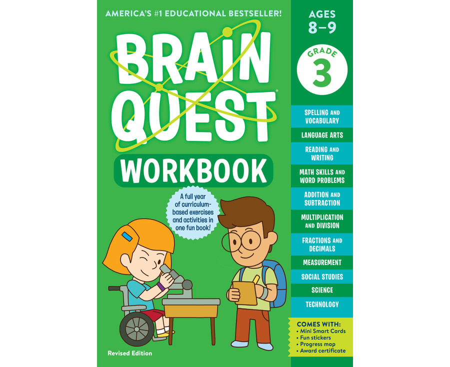 Brain Quest Workbook: 3rd Grade Revised Edition - 9781523517374 Brain Quest Workbook: 3rd Grade Revised Edition - 9781523517374 - 9781523517374
