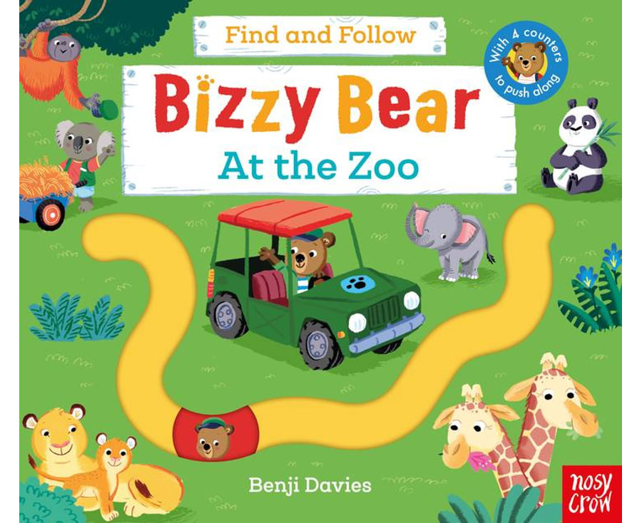 Bizzy Bear: Find and Follow At the Zoo - 9781839947650 Bizzy Bear: Find and Follow At the Zoo - 9781839947650 - 9781839947650