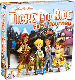 Ticket to Ride Europe First Journey - Board Game : Ticket to Ride - Days of Wonder