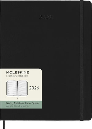 Moleskine 2026 12 Month Weekly Xl Hardcover Diary - Moleskine