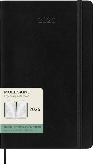 Moleskine 2026 12 Month Weekly Horizontal Layout Diary - Moleskine