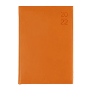Debden Silhouette - 2022  Calendar Year Diary - A4 Day to Page - Orange : Calendar Year Diary - Product Code - S4100.P44-22 - Collins Debden