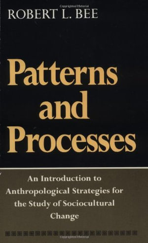 Patterns and Process : An Introduction to Anthropological Strategies for the Study of Sociocultural Change - Robert L. Bee