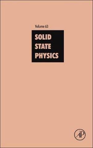 Solid State Physics Volume 63 : Volume 63 - Robert L. Stamps