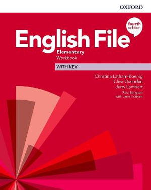 English File Elementary Workbook with Key : 4th Edition - Christina Latham-Koenig