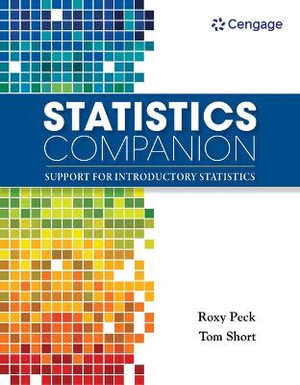 Bundle : Statistics: Learning from Data, 2nd + Statistics Companion: Support for Introductory Statistics - Roxy Peck