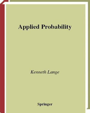 Applied Probability - Kenneth Lange